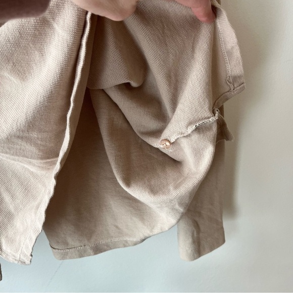 Weir Golf long sleeve waffle men’s neutral minimal activewear shirt size medium - Picture 5 of 9